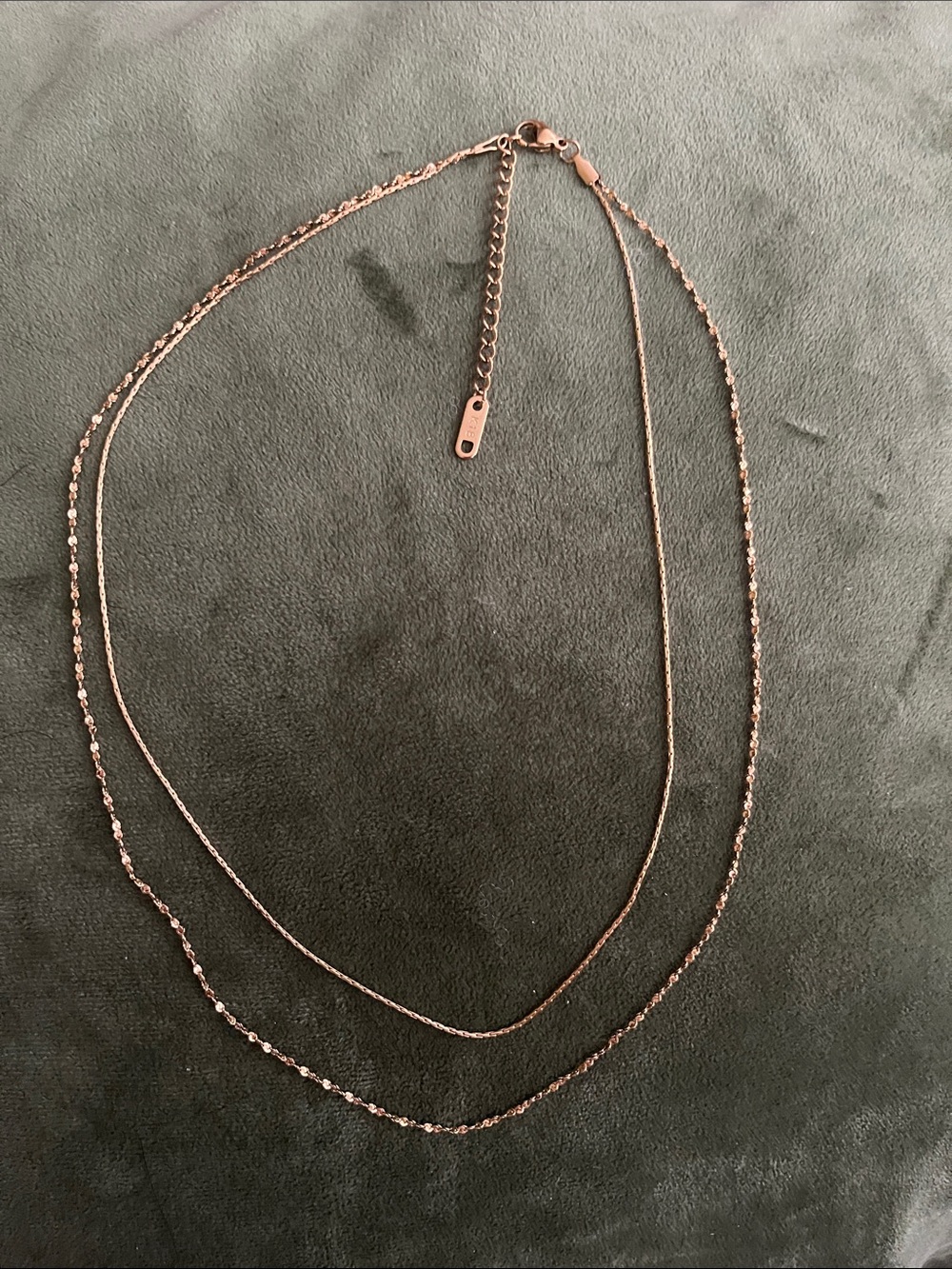 Delicate Gold Layered Necklace for Women